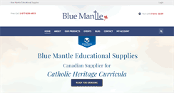 Desktop Screenshot of bluemantle.ca